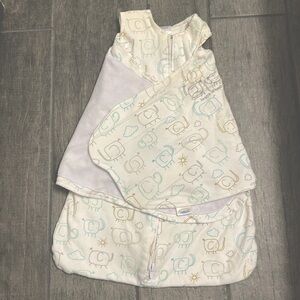 Newborn Halo Sleep Sack - Cotton Swaddle Wrap